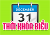 Thời khoá biểu học kỳ 2
